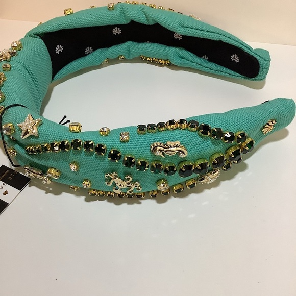 Lele Sadoughi Sea Life Crystal Embellished Headband New - Picture 2 of 5